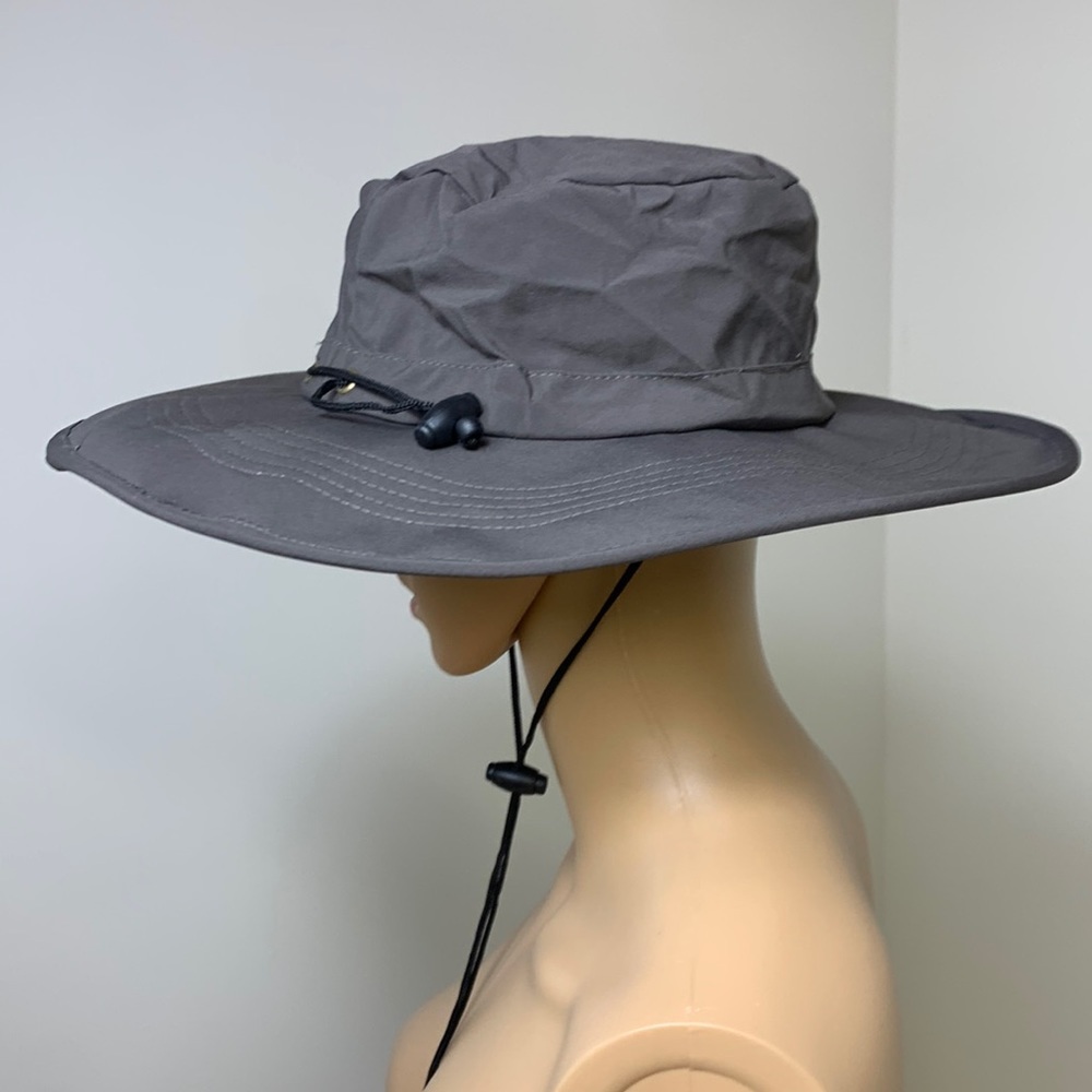 Frogg Toggs Waterproof Boonie Outdoor Sun Hat, Grey